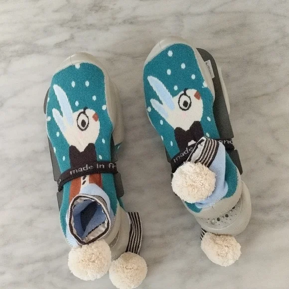 NWT Collegien Rabbit Léo Slippers - Picture 3 of 10